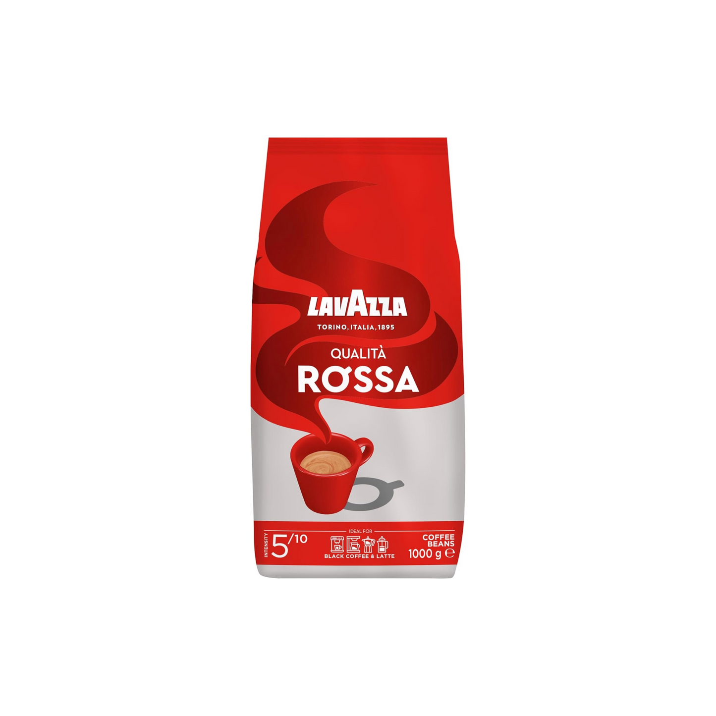Lavazza Qualità Rossa Coffee Beans 1Kg – Rich & Balanced Italian Blend