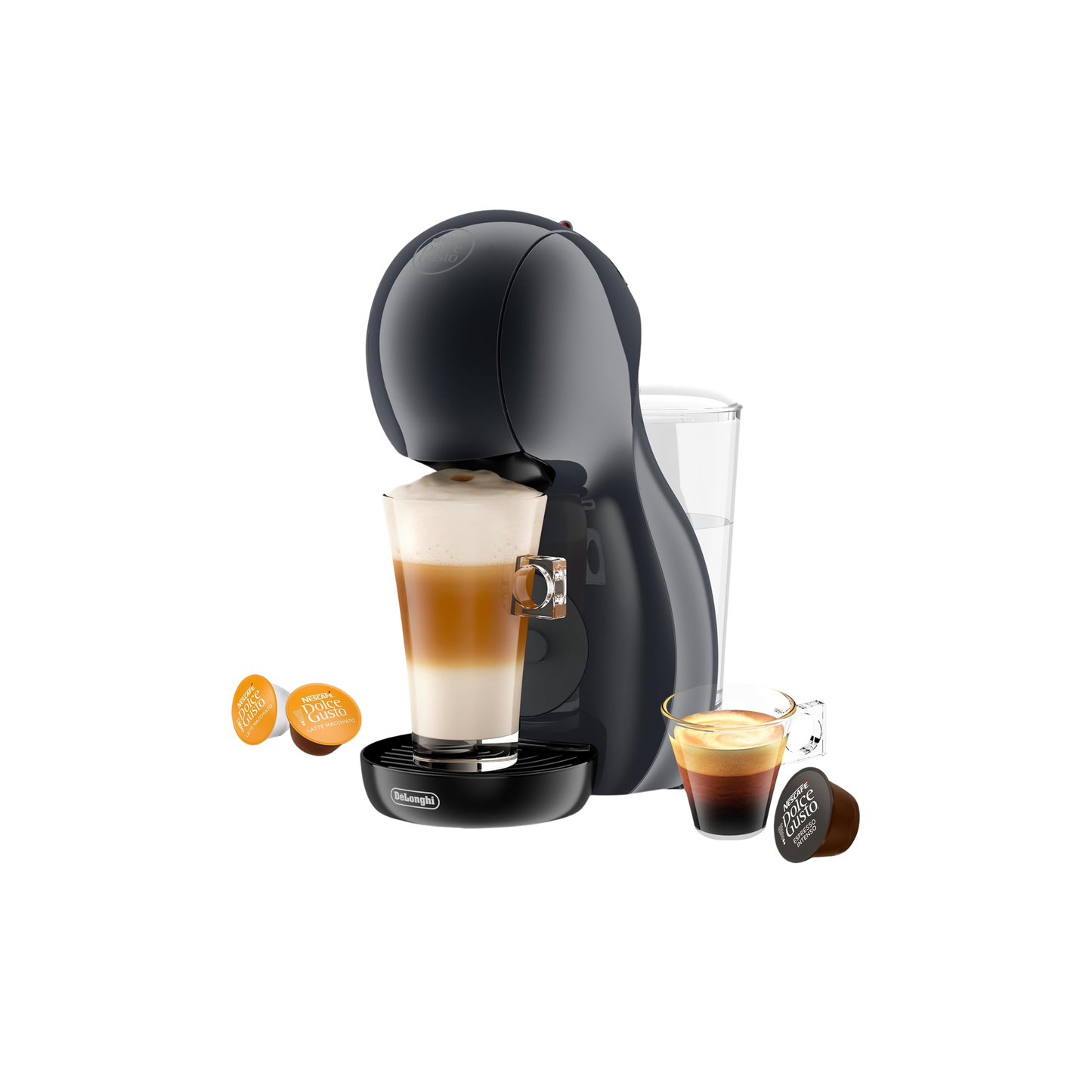 Nescafé Dolce Gusto Piccolo XS Coffee Machine by De’Longhi – Black | Compact Capsule Coffee Maker
