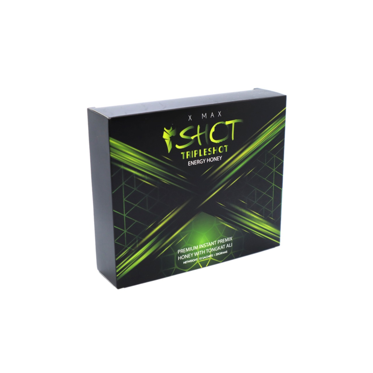 X MAX Shot Tripleshot Energy Honey with Tongkat Ali – 10 Sachets x 20g | UAE