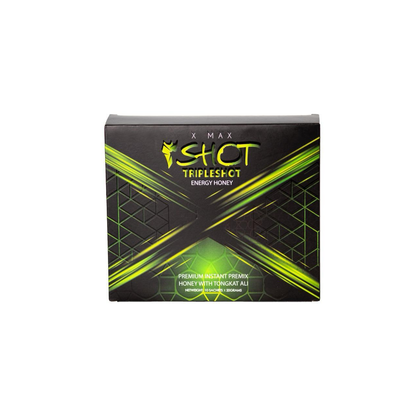 X MAX Shot Tripleshot Energy Honey with Tongkat Ali – 10 Sachets x 20g | UAE