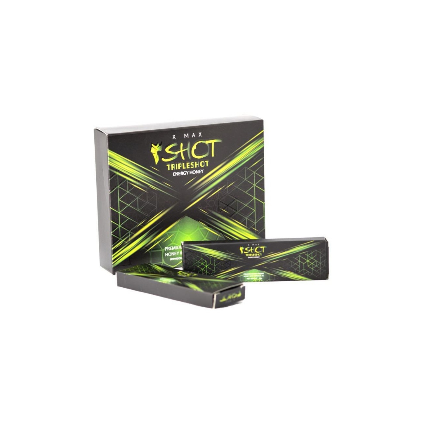 X MAX Shot Tripleshot Energy Honey with Tongkat Ali – 10 Sachets x 20g | UAE