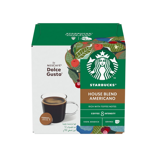 Starbucks House Blend Medium Roast Coffee 12 Capsules
