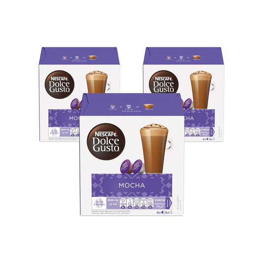 Dolce Gusto Coffee 16 Capsules Mocha 16grams pack of 3