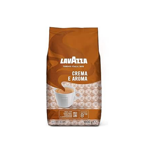 حبوب قهوة لافاتزا كريما إي أروما - 1 كجم