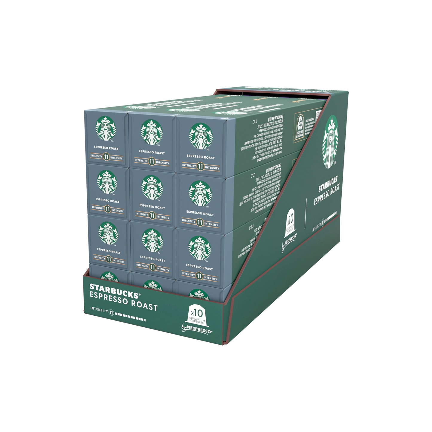 Starbucks Espresso Roast By Nespresso Capsules, 57g, Pack of 12