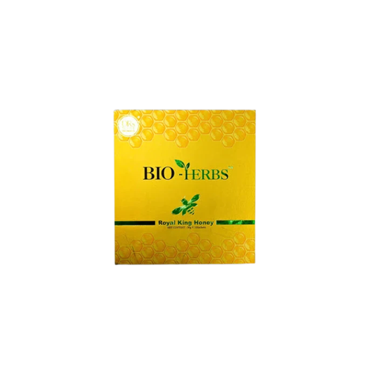 Bio-Herbs Royal King Honey – 10 Sachets x 20g | Premium Honey Blend with Natural Ingredients